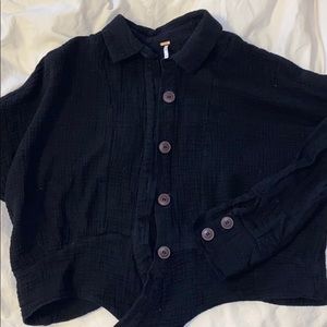 Free People button down